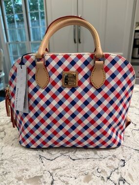 Dooney & Bourke Elsie Zip Zip Satchel, NWT